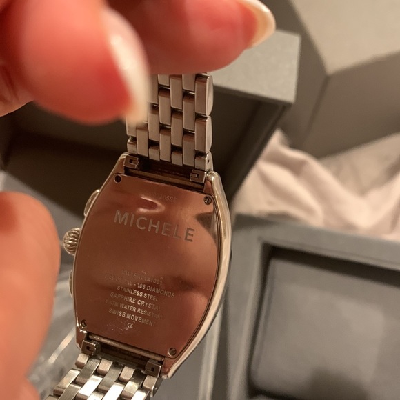 Selling Michele Releve chronological and diamond bezel. - Picture 2 of 6